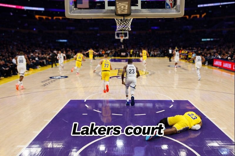 Lakers court